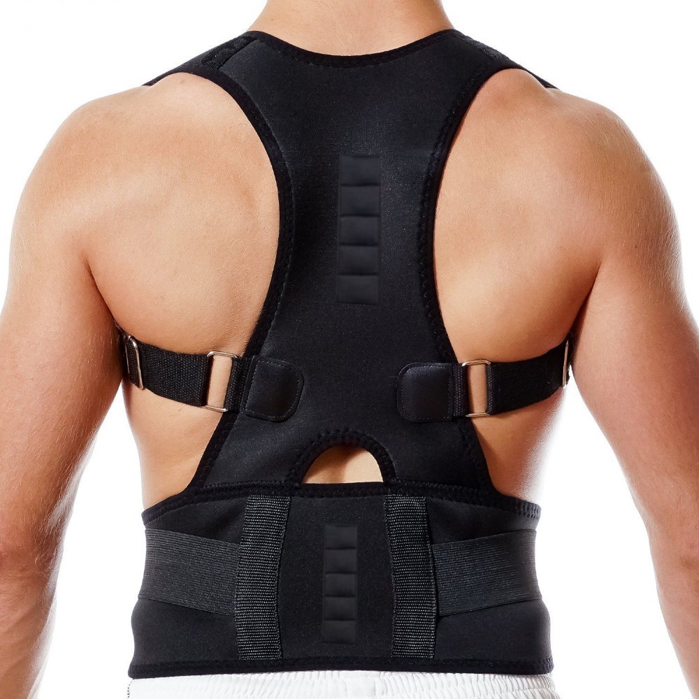Posture Corrector Back Brace - Correttore Posturale Magnetico per Adulti, Cintura