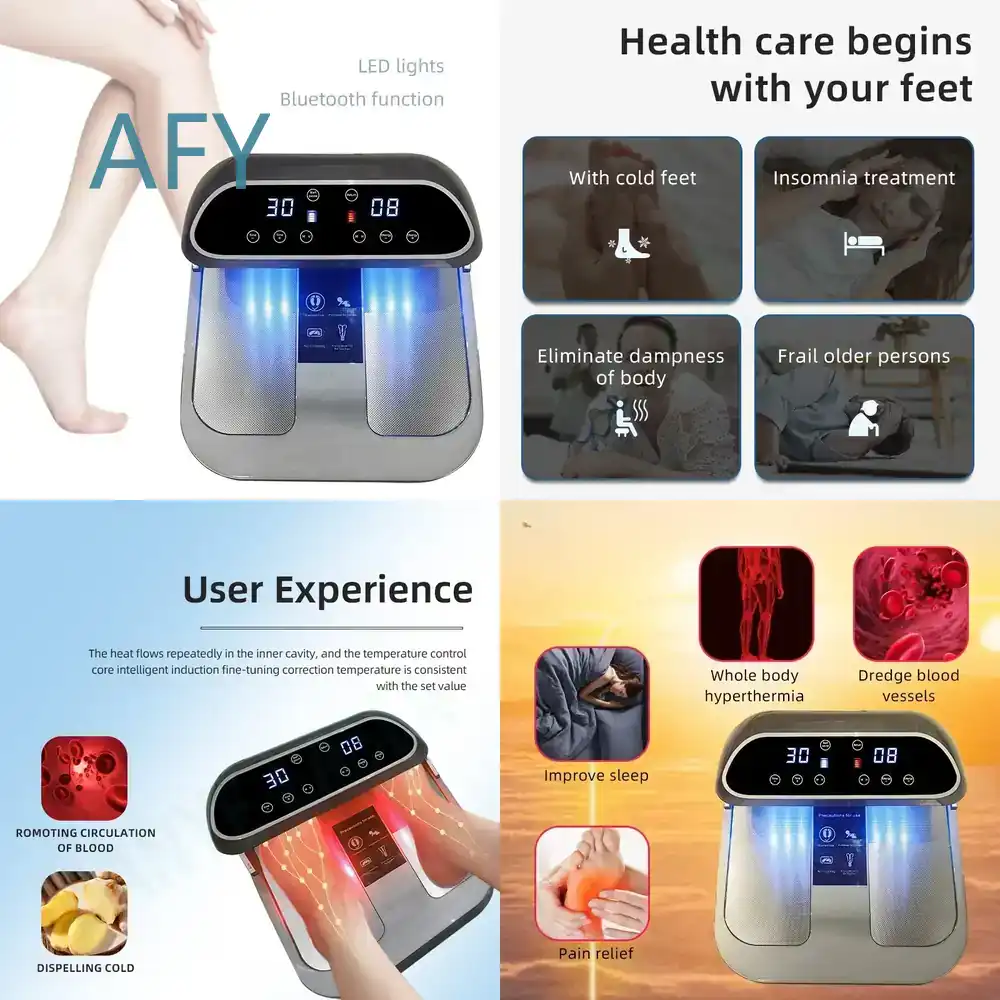 Health Wellness Home Care - Dispositivo THz Terahertz per Spa Piedi,