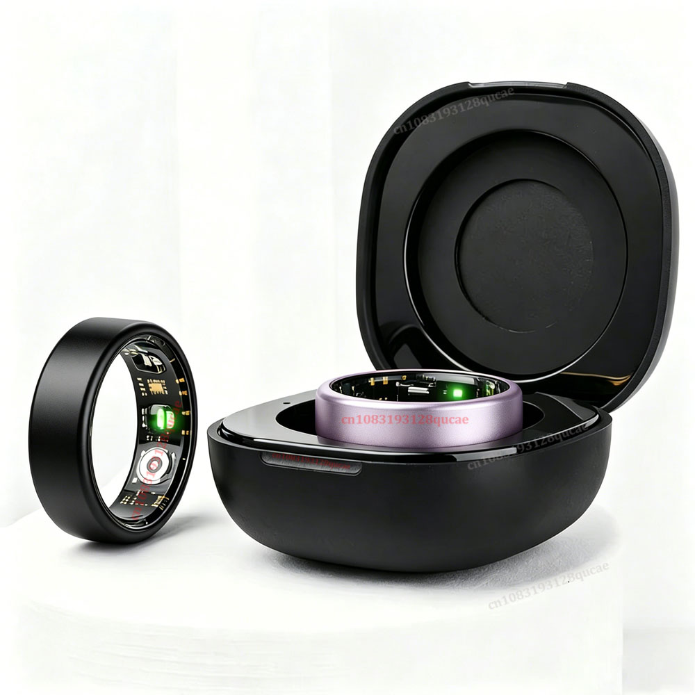 Blood Oxygen Monitor - Anello Intelligente R10 con Custodia di