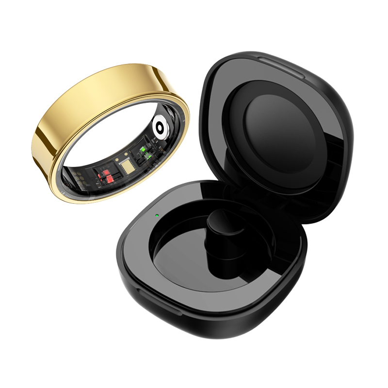 Blood Oxygen Monitor - R09 Smart Ring Uomo Donna con