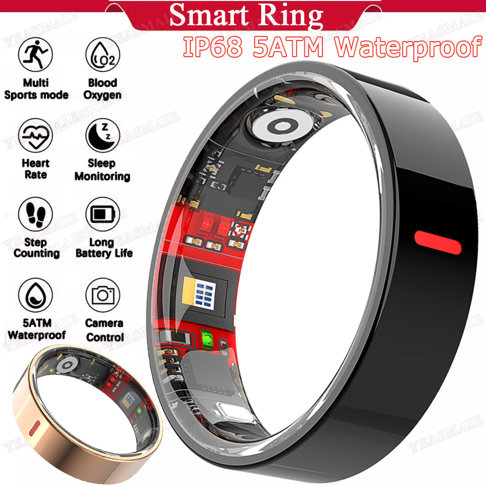 Blood Oxygen Monitor - Anello Smart per Sport all'Aperto 2026,
