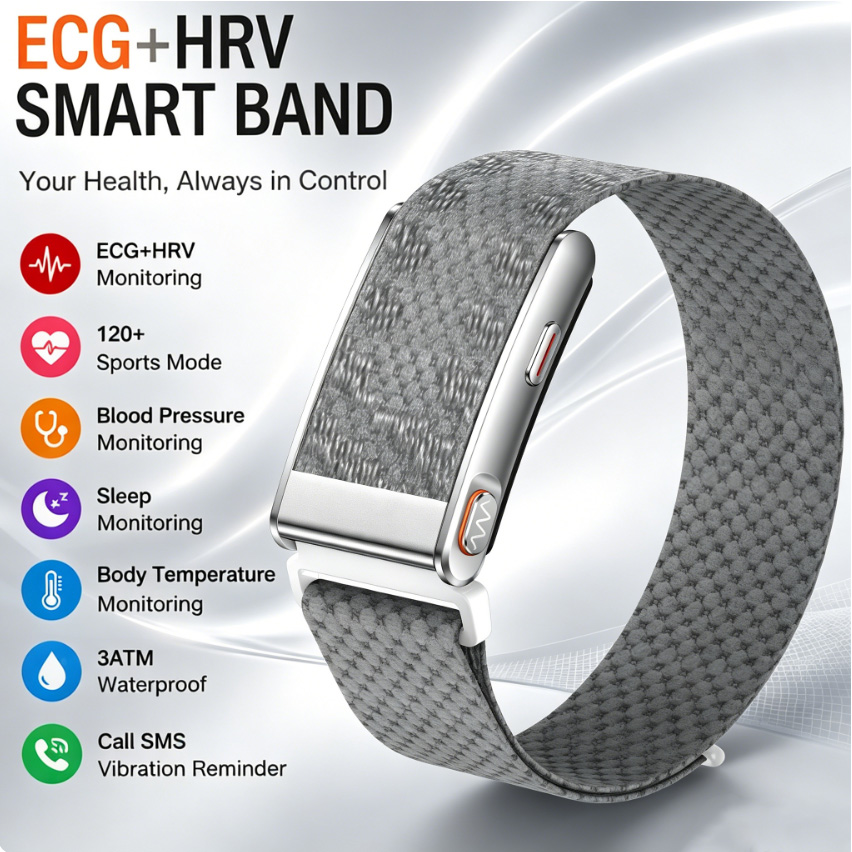 Health Wellness Zone - Braccialetto Intelligente per la Salute con