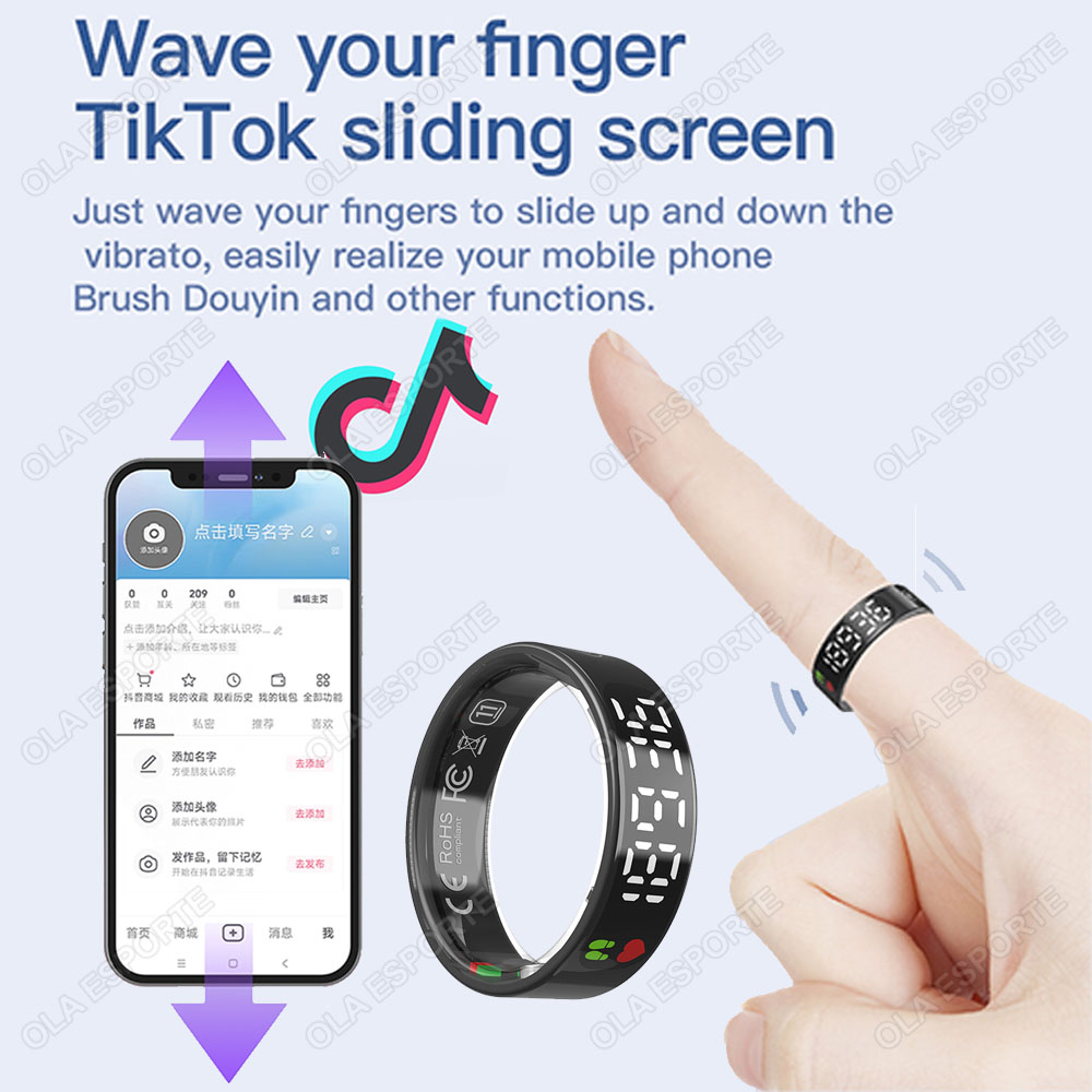 SR08 Anello intelligente con s - Blood Oxygen Monitor recensione e prezzo