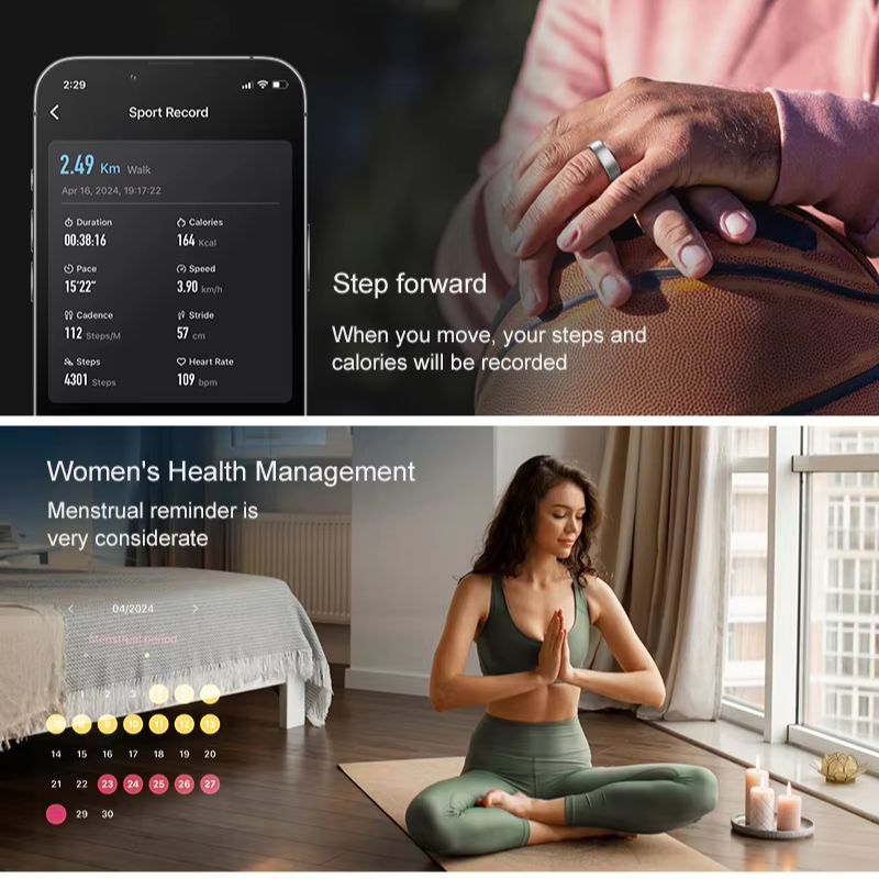 Anello Intelligente per Uomo e - Blood Oxygen Monitor recensione e prezzo