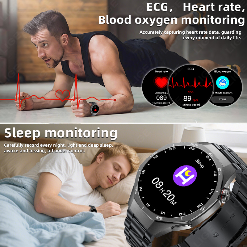 Smartwatch LIGE ECG per Androi - Health Wellness Trends 2026 recensione e prezzo