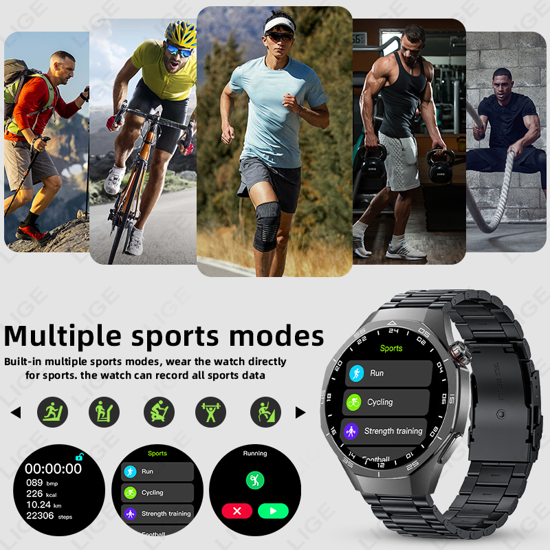 Smartwatch LIGE ECG per Androi - Health Wellness Trends 2026 recensione e prezzo