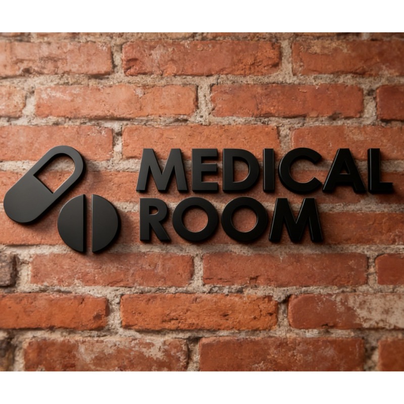 Insegna per Sala Medica - Cart - Health Wellness Clinic recensione e prezzo