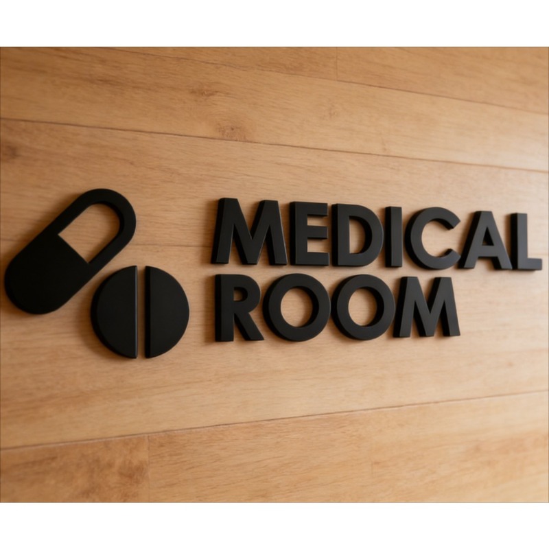 Insegna per Sala Medica - Cart - Health Wellness Clinic recensione e prezzo