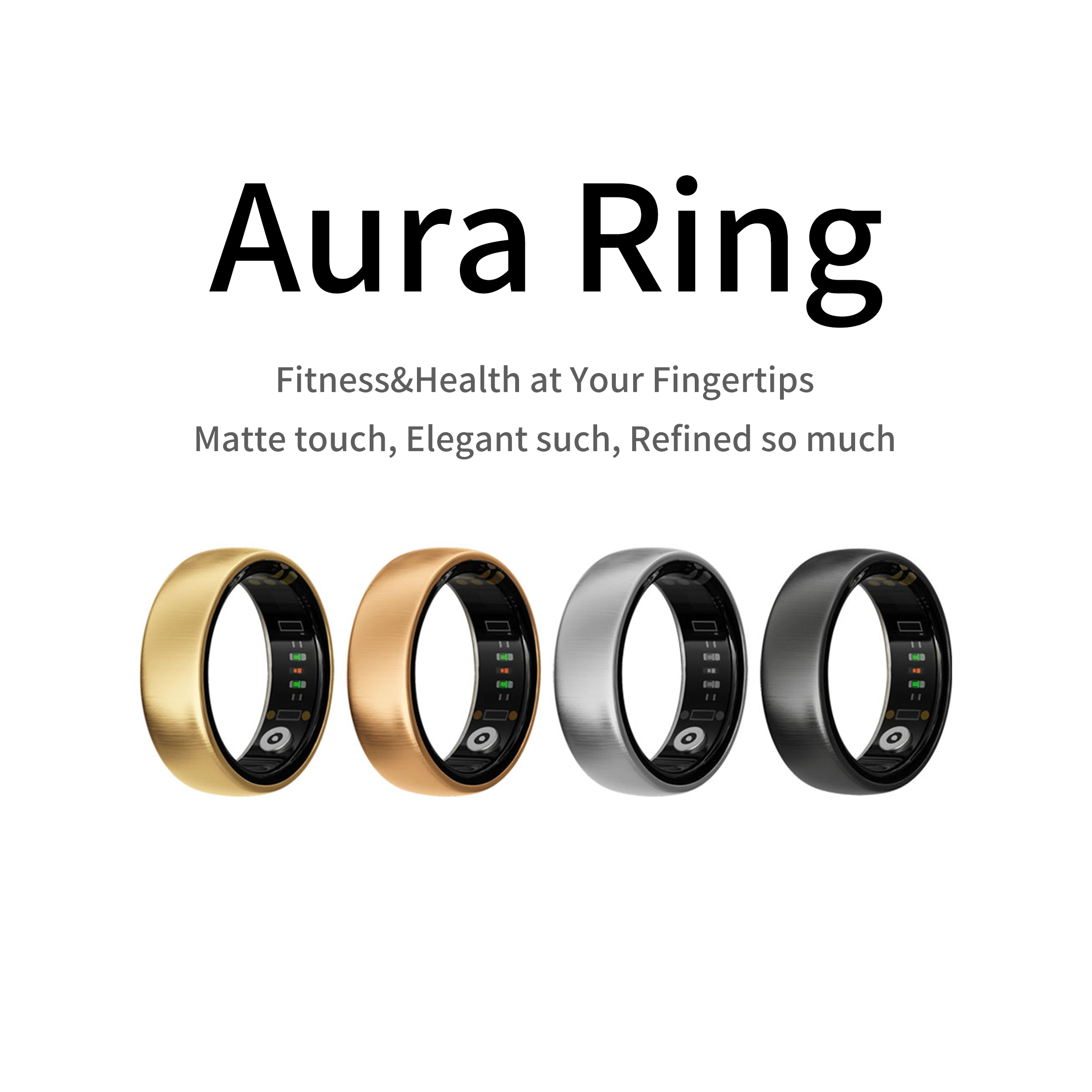 Anello Smart AURA Matt per Fit - Blood Oxygen Monitor recensione e prezzo
