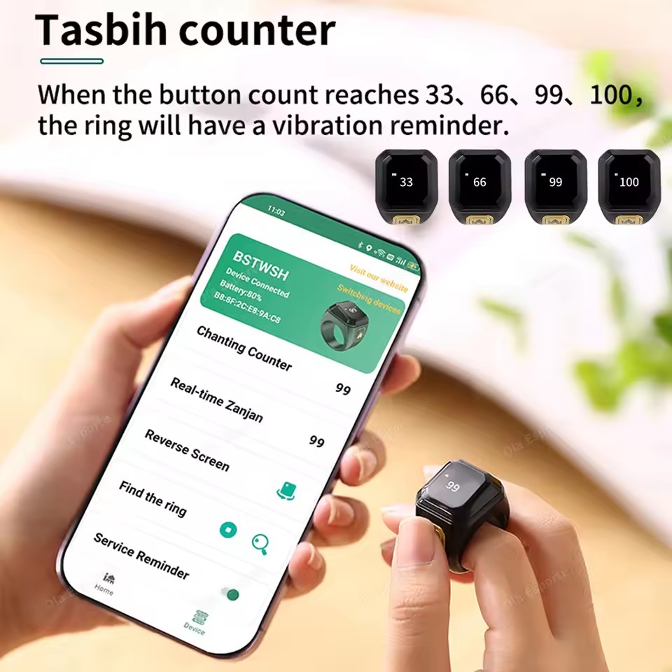 2026 Il più nuovo Qibla Zikr M - Blood Oxygen Monitor recensione e prezzo